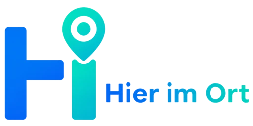 Hier im Ort